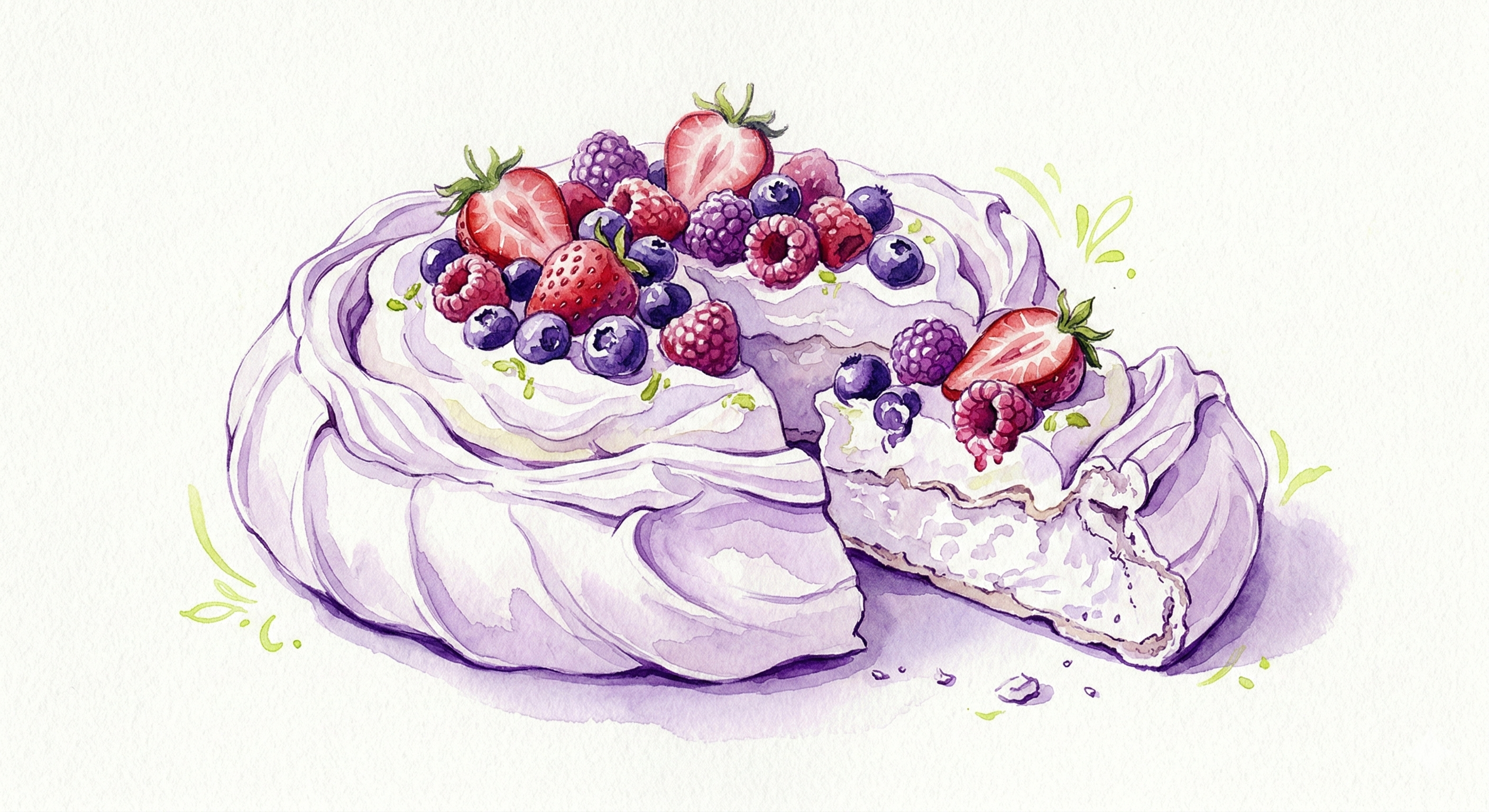 Pavlova, éclair e brutti ma buoni