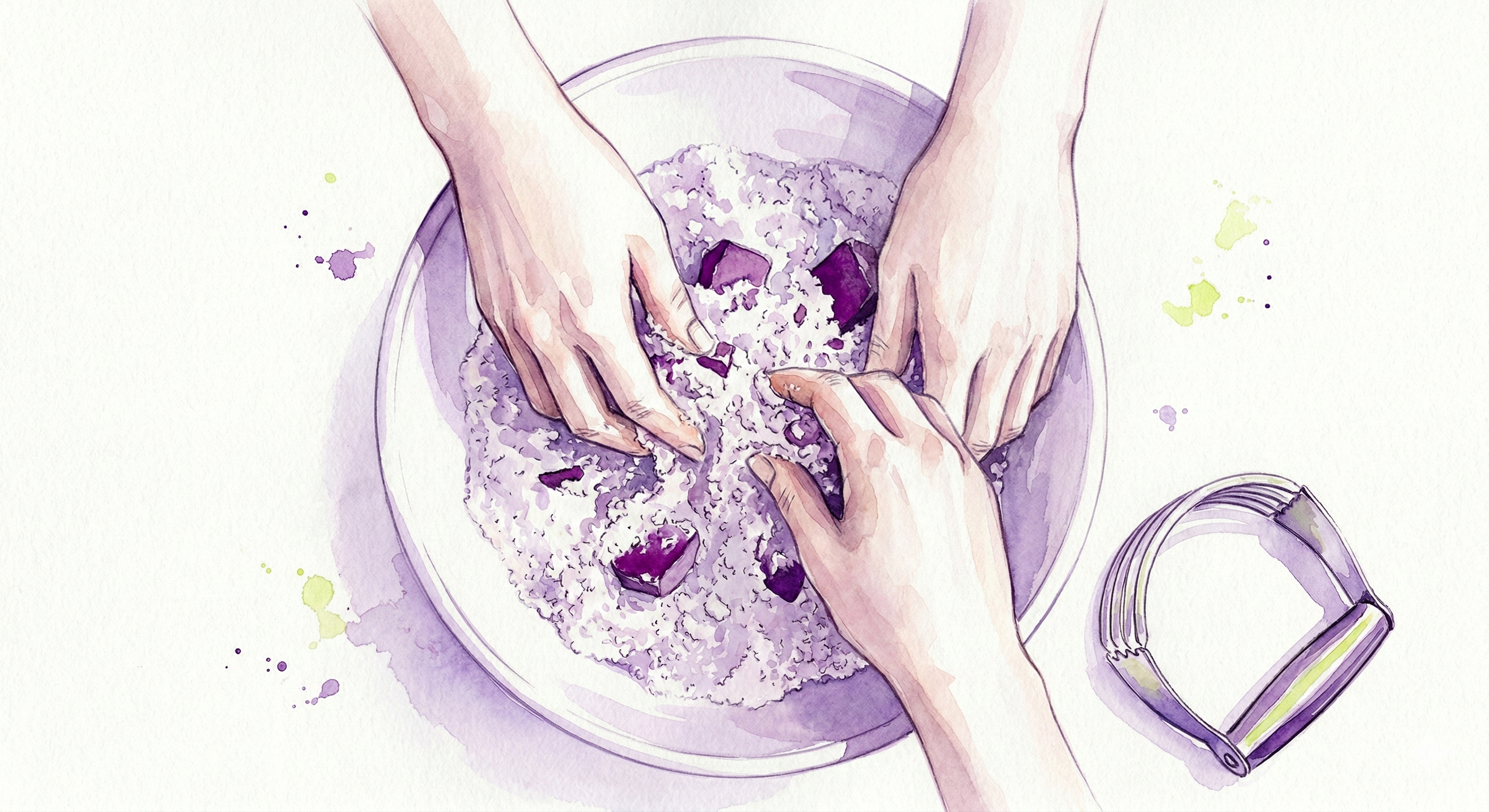 Tre tecniche di impasto